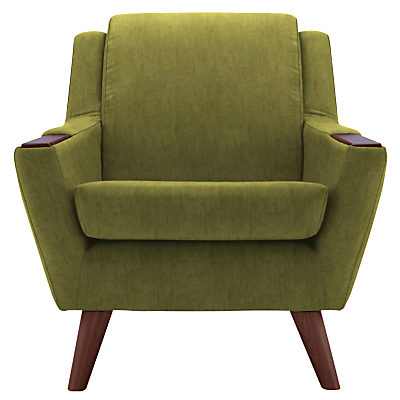 G Plan Vintage The Fifty Five Armchair Velvet Cactus